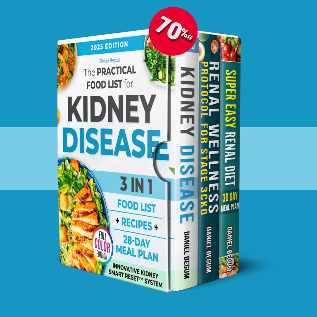 Kidney Disease & Renal Diet Cookbook + 2 BONUSES