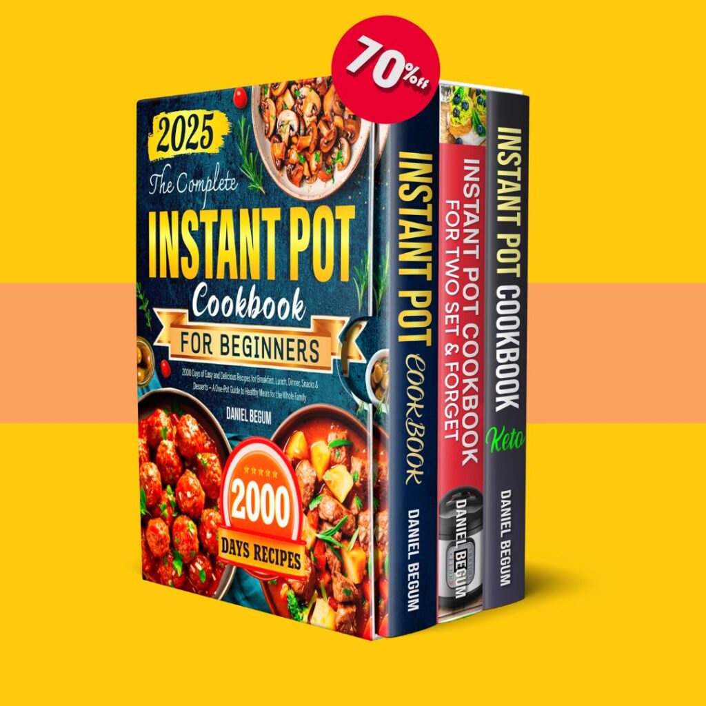 Instant Pot Cookbook For Beginners + 2 BONUSES
